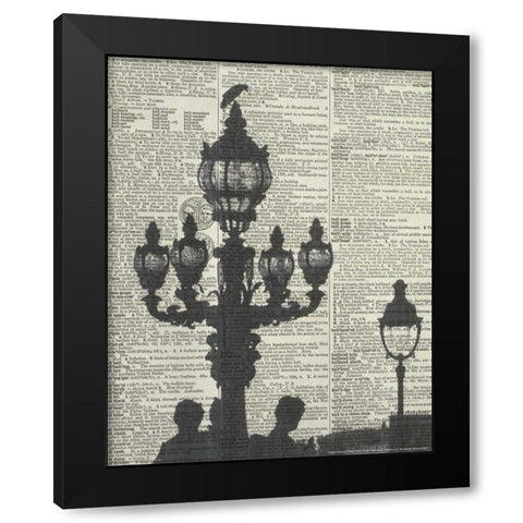 Architectural Paris III - Crop Black Modern Wood Framed Art Print by Olivier, Marc