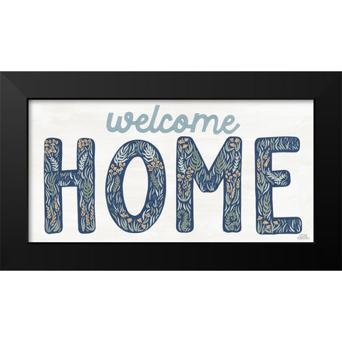 Lakeside Days X Black Modern Wood Framed Art Print by Marshall, Laura