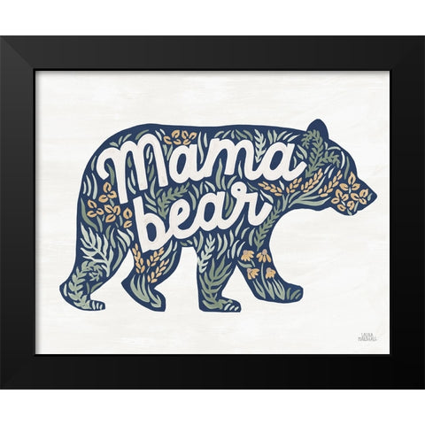 Lakeside Days XI Black Modern Wood Framed Art Print by Marshall, Laura