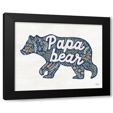 Lakeside Days XII Black Modern Wood Framed Art Print by Marshall, Laura