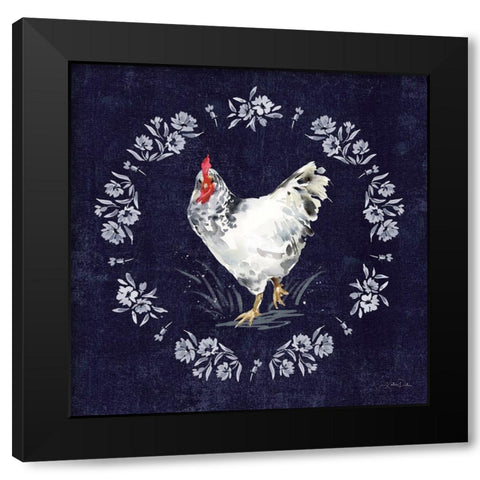 Home to Roost II Black Modern Wood Framed Art Print by Pete, Katrina