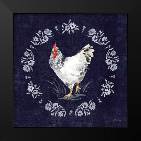 Home to Roost II Black Modern Wood Framed Art Print by Pete, Katrina