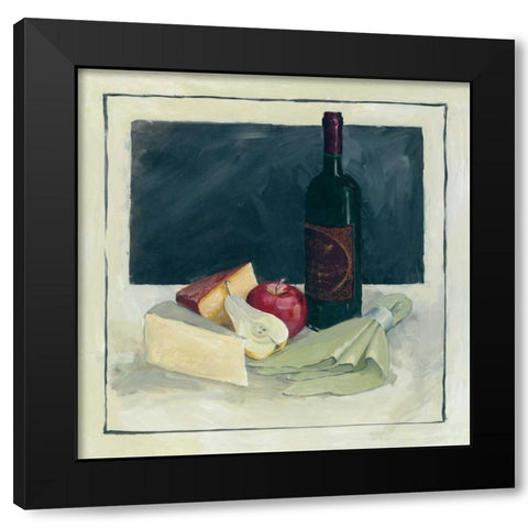 Buoni Amici II Black Modern Wood Framed Art Print with Double Matting by Tillmon, Avery