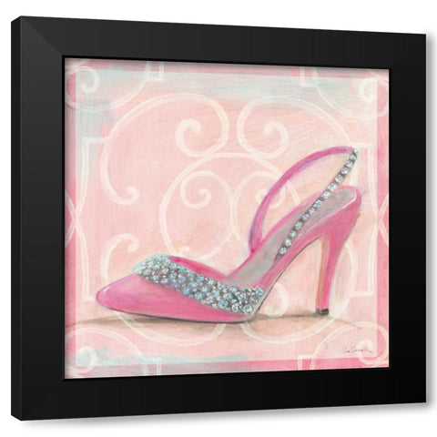 In the Pink II Black Modern Wood Framed Art Print by Schlabach, Sue