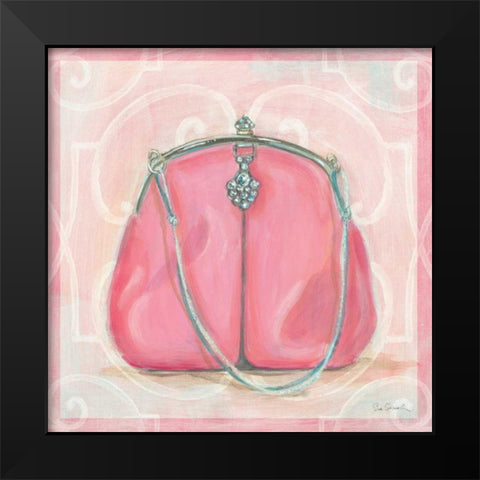 In the Pink IV Black Modern Wood Framed Art Print by Schlabach, Sue