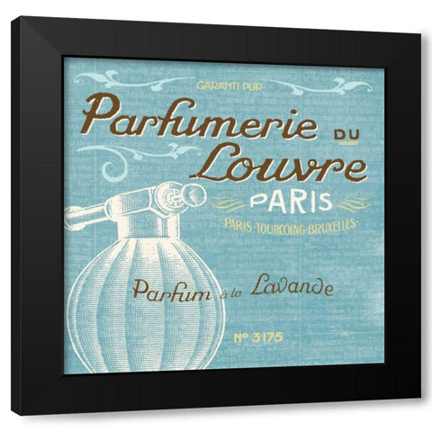 Indulge Yourself Aqua II Black Modern Wood Framed Art Print by Pela Studio