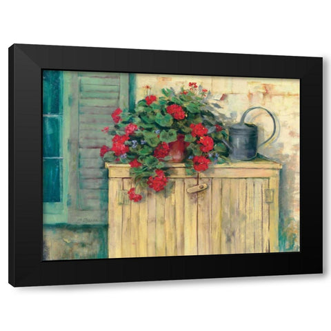 Gardeners Still Life Black Modern Wood Framed Art Print by Rowan, Carol