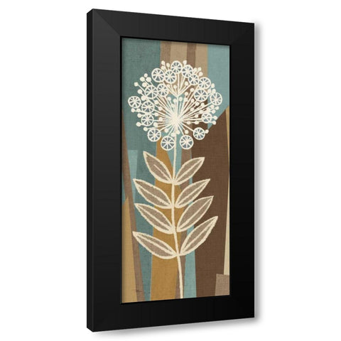 Pieces of Nature V Black Modern Wood Framed Art Print by Pela Studio