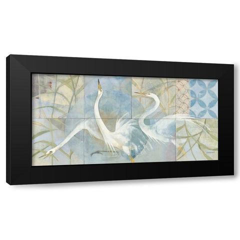 Meadowlands Black Modern Wood Framed Art Print by Lovell, Kathrine