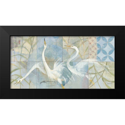 Meadowlands Black Modern Wood Framed Art Print by Lovell, Kathrine