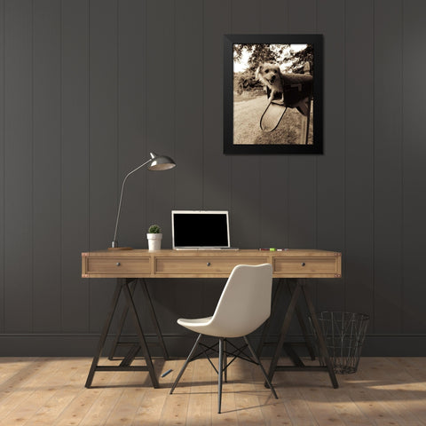 You ve got mail Black Modern Wood Framed Art Print by Dratfield, Jim