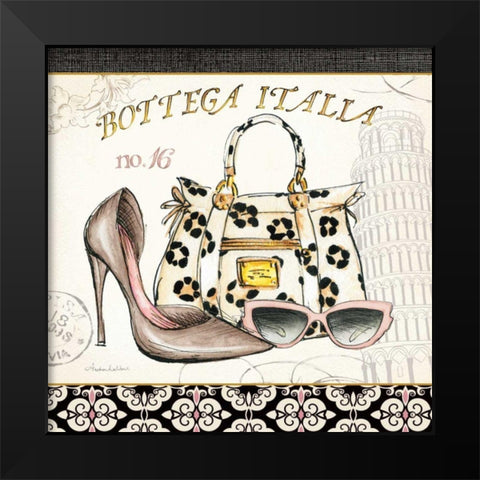 Boutique de Luxe I Black Modern Wood Framed Art Print by Laliberte, Andrea