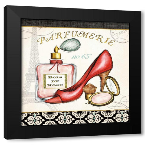 Boutique de Luxe II Black Modern Wood Framed Art Print with Double Matting by Laliberte, Andrea