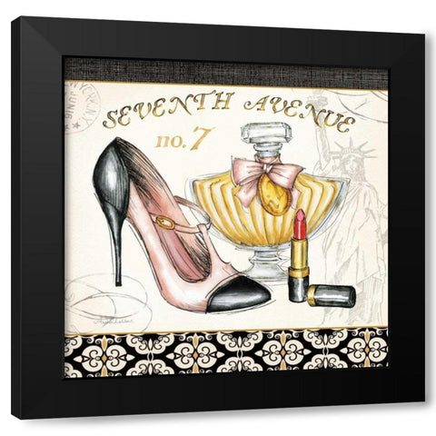 Boutique de Luxe III Black Modern Wood Framed Art Print by Laliberte, Andrea