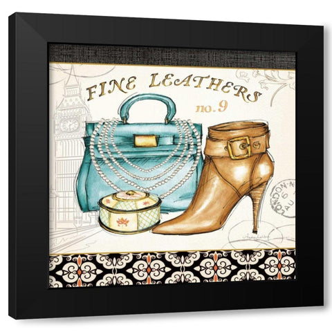 Boutique de Luxe IV Black Modern Wood Framed Art Print by Laliberte, Andrea
