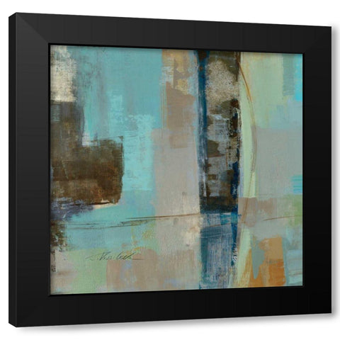 Skylights Square I Black Modern Wood Framed Art Print by Vassileva, Silvia