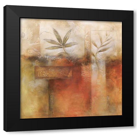 Barbados Breeze II Black Modern Wood Framed Art Print with Double Matting by Bannister, Cory