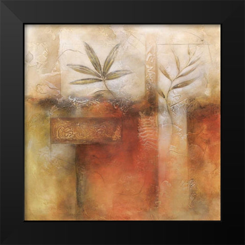 Barbados Breeze II Black Modern Wood Framed Art Print by Bannister, Cory