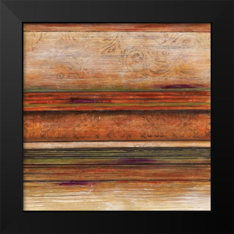 Grande Spectrum I Black Modern Wood Framed Art Print by Brey, Michael