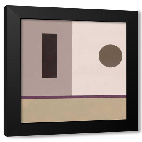 Barrel and Bin B Black Modern Wood Framed Art Print with Double Matting by Bannister, Cory
