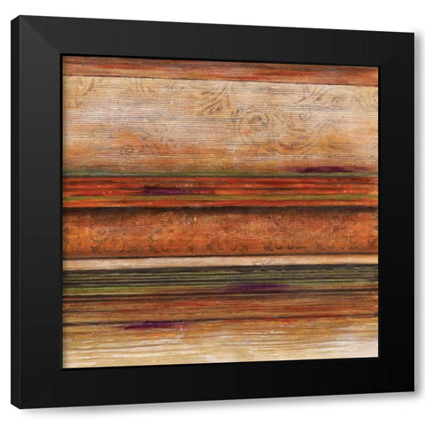Spectrum I Black Modern Wood Framed Art Print by Brey, Michael