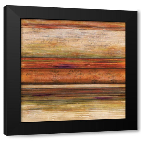 Spectrum II Black Modern Wood Framed Art Print by Brey, Michael