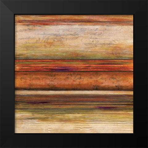Spectrum II Black Modern Wood Framed Art Print by Brey, Michael