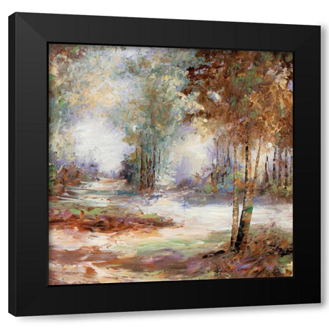 Light in Balance I Black Modern Wood Framed Art Print by Bannister, Cory