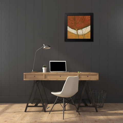 September Song I Black Modern Wood Framed Art Print by Davies, Susan