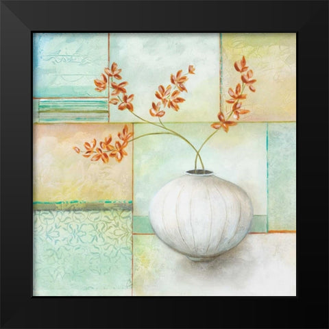 Kasbah Contemporary II Black Modern Wood Framed Art Print by Brey, Michael