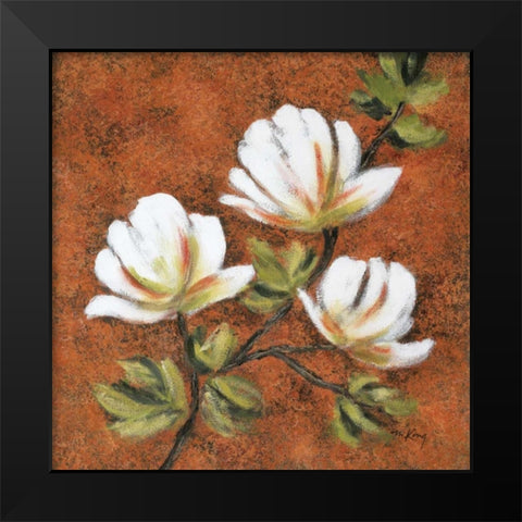 Natchez Mood II Black Modern Wood Framed Art Print by King, Michael