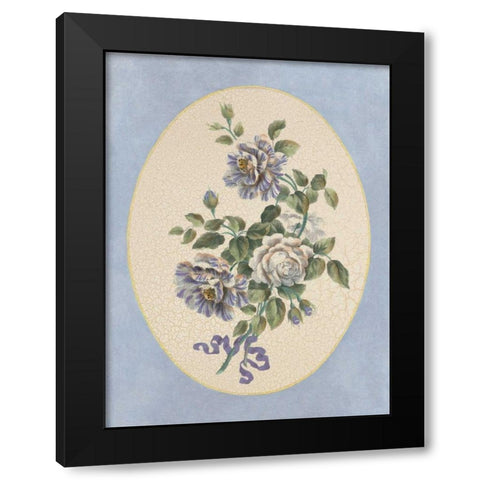 Mayfield Ovals I Black Modern Wood Framed Art Print with Double Matting by Mayfield, Josiah