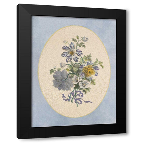 Mayfield Ovals II Black Modern Wood Framed Art Print with Double Matting by Mayfield, Josiah