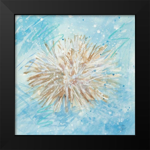 La Mer C Black Modern Wood Framed Art Print by Sic, Jerry