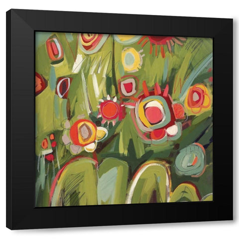 Garden Folly I Black Modern Wood Framed Art Print with Double Matting by Sorte, Adriana