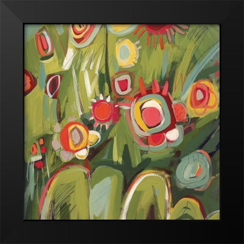 Garden Folly I Black Modern Wood Framed Art Print by Sorte, Adriana