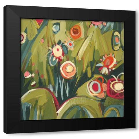 Garden Folly II Black Modern Wood Framed Art Print by Sorte, Adriana