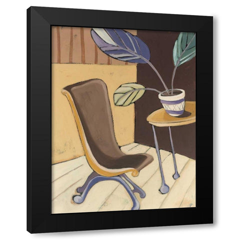 Divine Design I Black Modern Wood Framed Art Print by Paschal, Irene