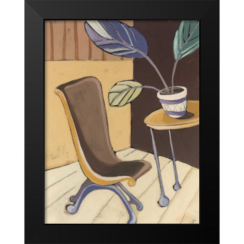 Divine Design I Black Modern Wood Framed Art Print by Paschal, Irene