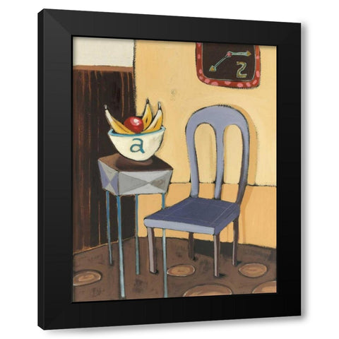 Divine Design II Black Modern Wood Framed Art Print by Paschal, Irene