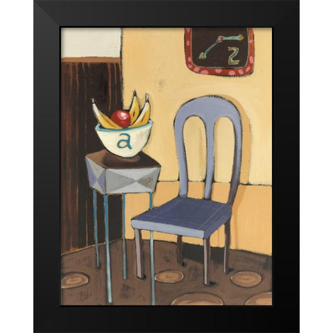 Divine Design II Black Modern Wood Framed Art Print by Paschal, Irene