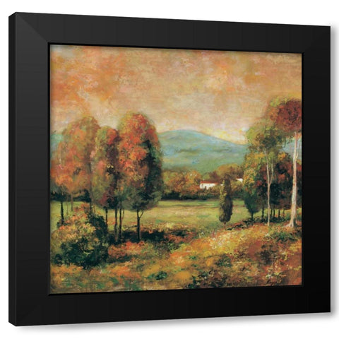 Berkshire Memory II Black Modern Wood Framed Art Print by Rogers, Adam