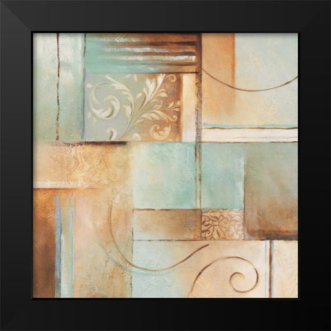 Legacy I Black Modern Wood Framed Art Print by King, Michael