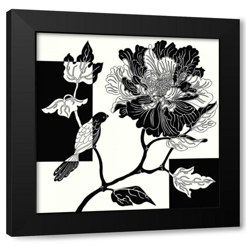 Alhambra II Black Modern Wood Framed Art Print by Shelby, Judy