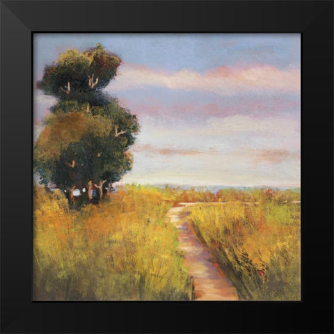 Low Country Landscape I Black Modern Wood Framed Art Print by Rogers, Adam