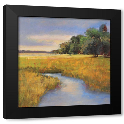 Low Country Landscape II Black Modern Wood Framed Art Print by Rogers, Adam