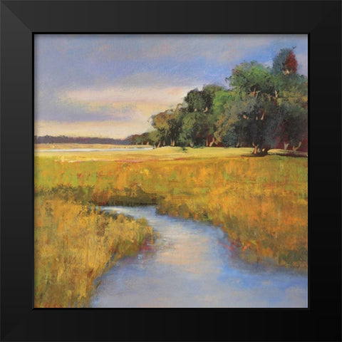 Low Country Landscape II Black Modern Wood Framed Art Print by Rogers, Adam