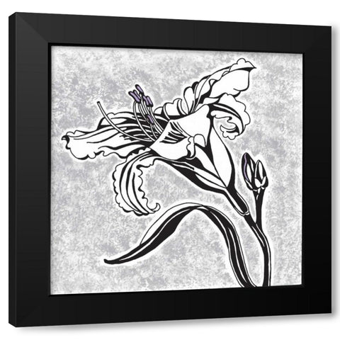 Special Delivery B Black Modern Wood Framed Art Print by Shelby, Judy