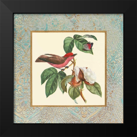 Bel Air Songbirds I Black Modern Wood Framed Art Print by Alexander, Zachary