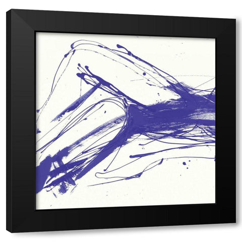 Signatures III Black Modern Wood Framed Art Print with Double Matting by Sic, Jerry